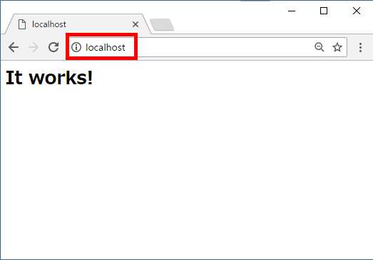 Apacheインデックス頁