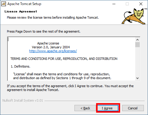 ApacheTomcat8.5.16インストール手順3